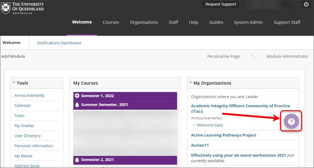 Getting started Semester 1, 2022 eLearning University of Queensland